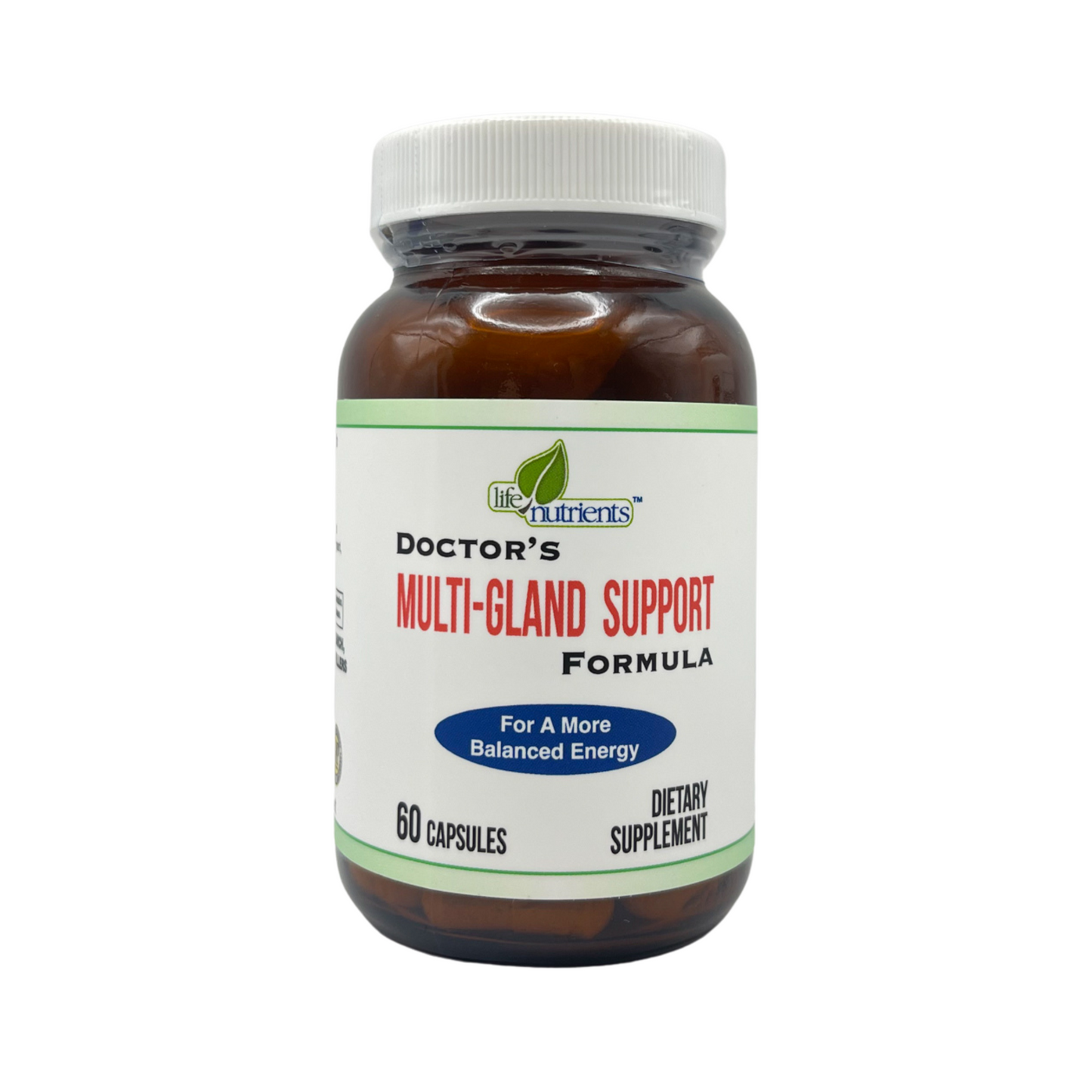 Life Nutrients: Doctor’s multi-gland support formula 60 Capsules
