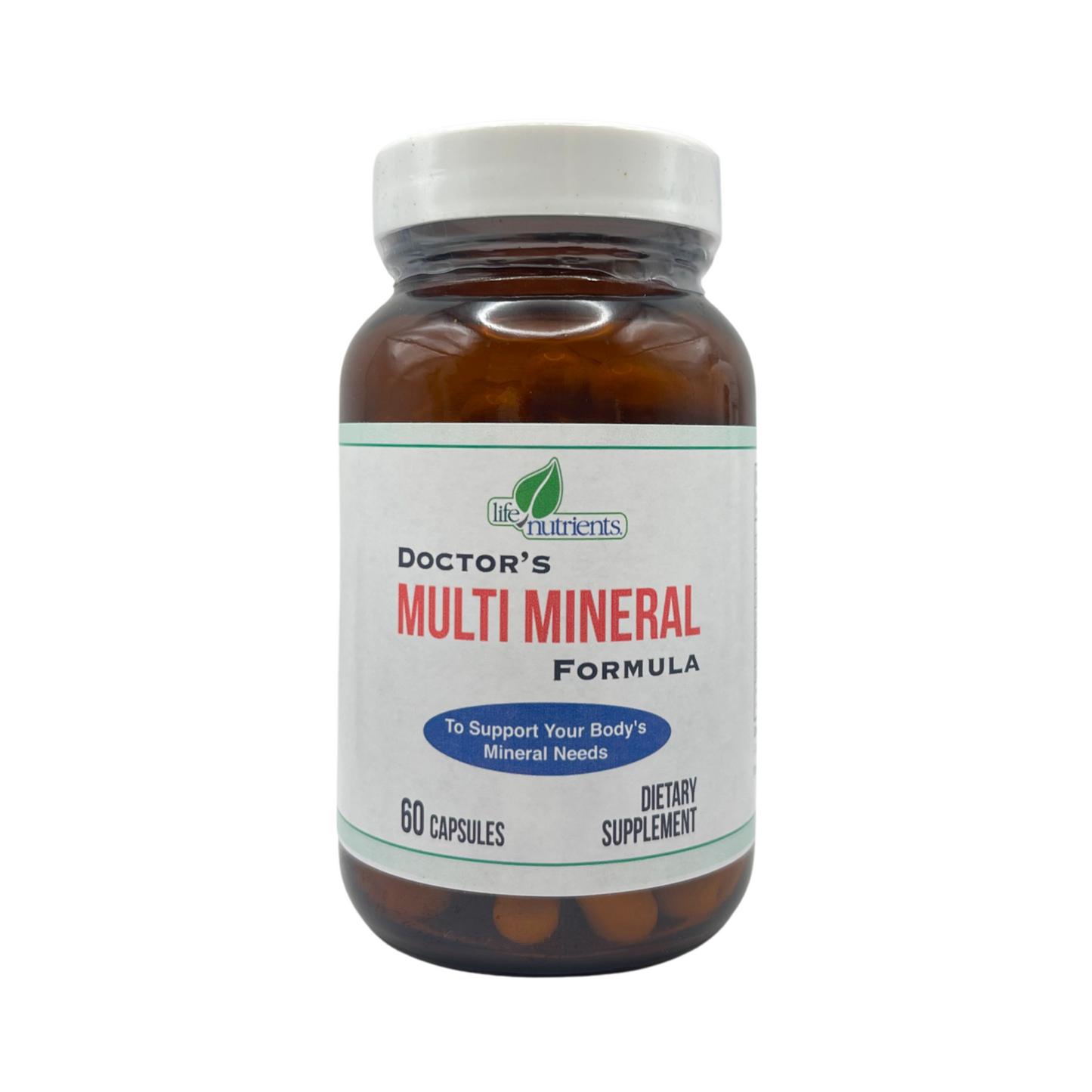 Life Nutrients: Doctor’s Multi Mineral Formula 60 Capsules