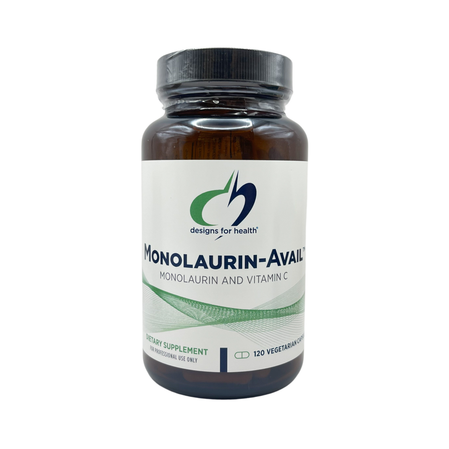 Design for Health: MonoLaurin-Avail & Vitamin C 120 Capsules