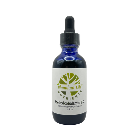 Abundant Life: Methylcobalamin B12 Drops 2 oz.