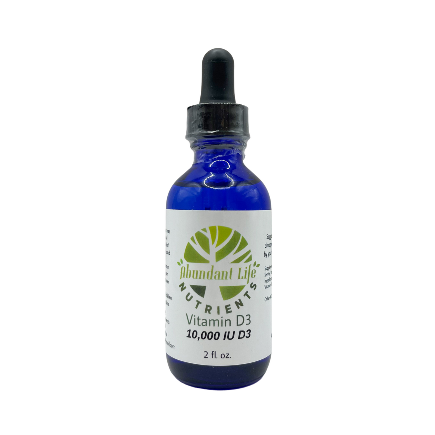 Abundant Life Vitamin D3 10,000 IU D3 Drops 2 oz.