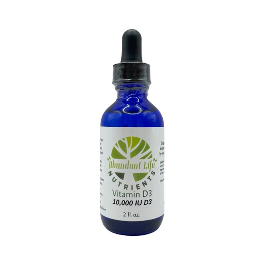 Abundant Life Vitamin D3 10,000 IU D3 Drops 2 oz.