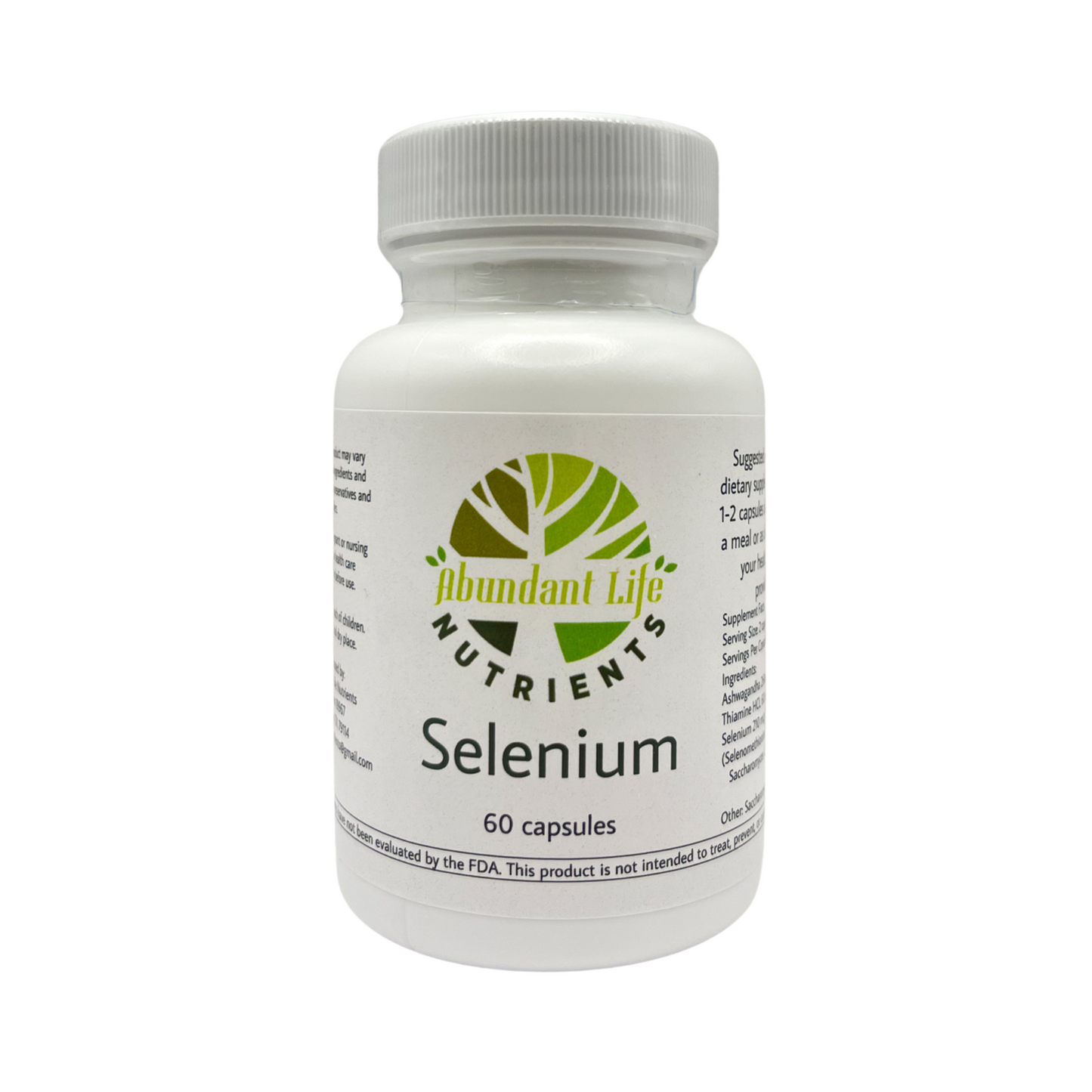 Abundant Life Selenium 60 Capsules