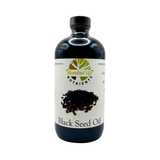 Abundant Life: Nutrients Black Seed Oil 16oz.