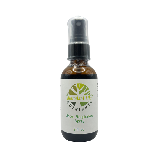 Abundant Life: Upper Respiratory Spray 2 oz.