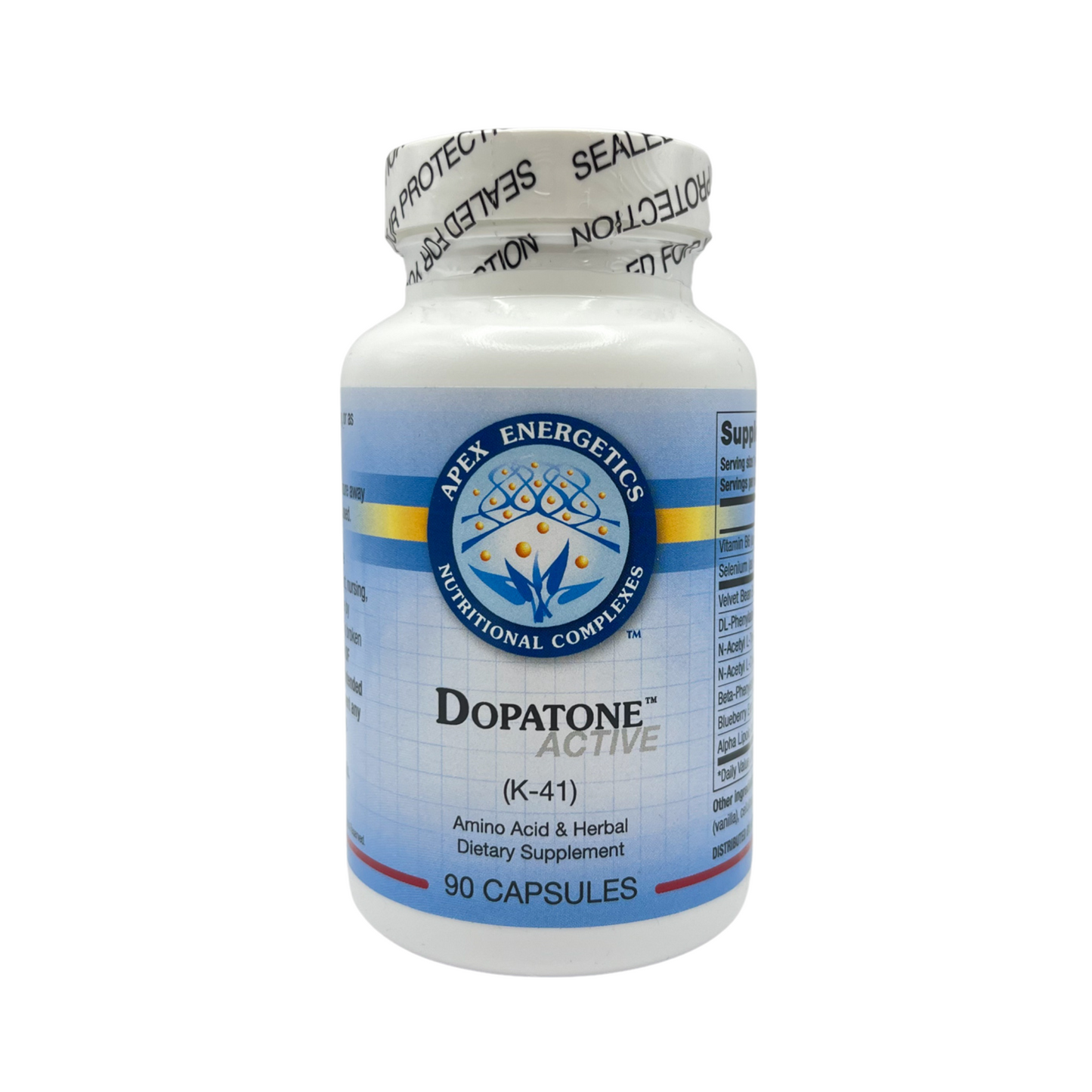 Apex Energetics: Dopatone Active 90 Capsules