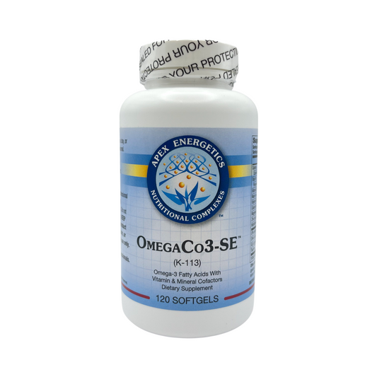 Apex Energetics: OmegaCo 3-SE 120 Soft Gels