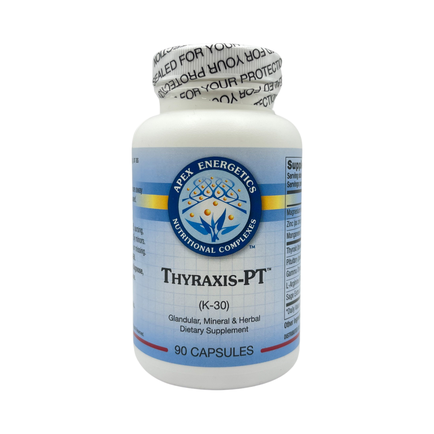 Apex Energetics: Thyraxis-PT 90 Capsules