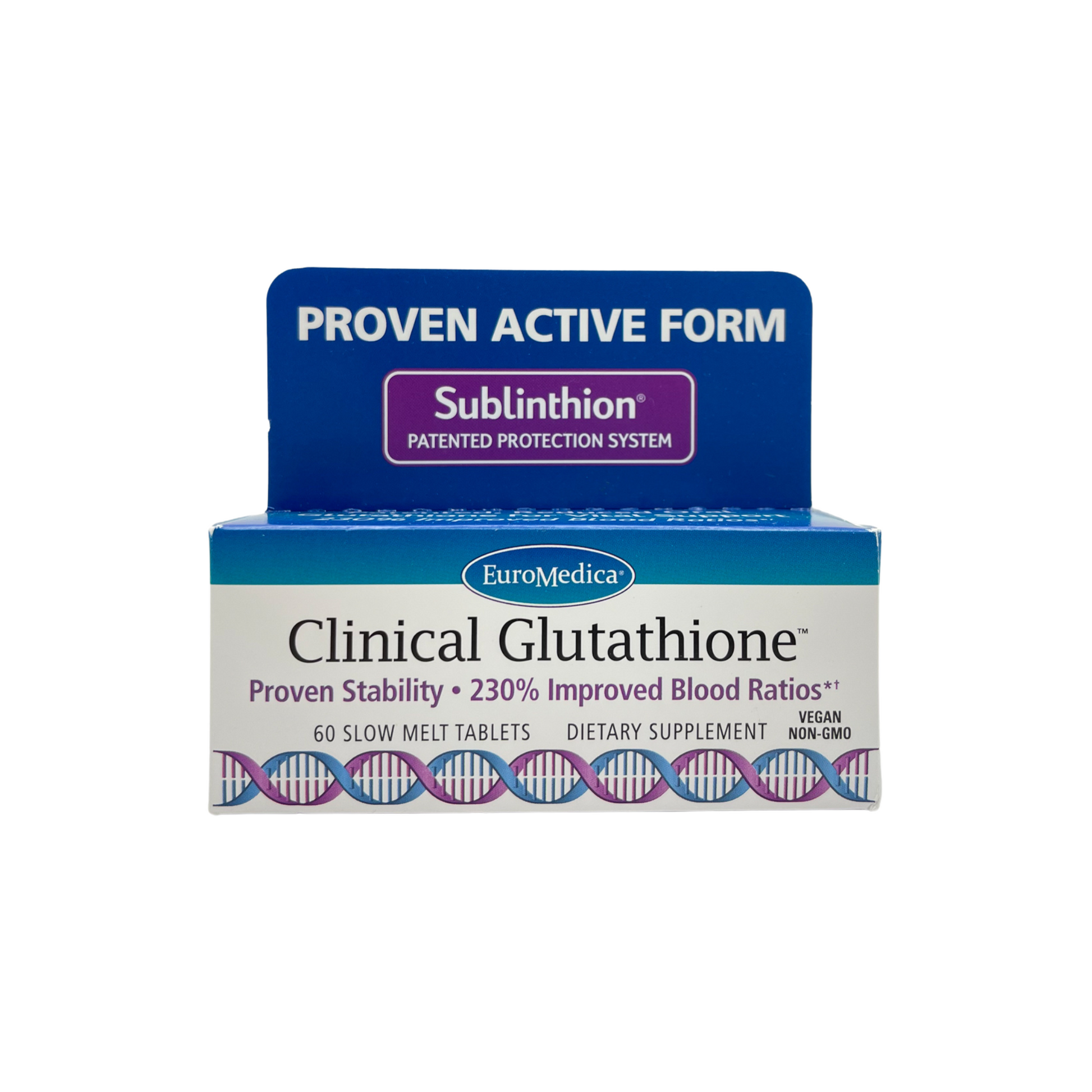 EuroMedica: Clinical Glutathione 60 Slow Melt Tablets Abundant Life Nutrients EuroMedica: Clinical Glutathione 60 Slow Melt Tablets Abundant Life Nutrients