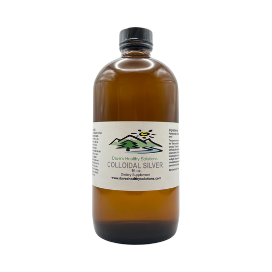 Dave's Healthy Solutions: Colloidal Silver 16oz.