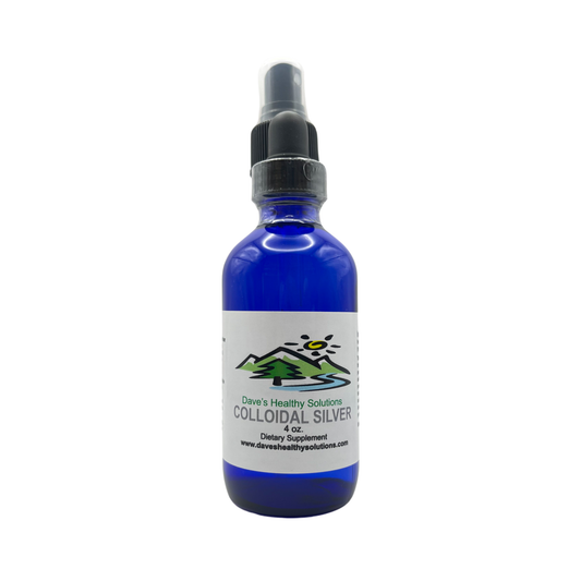 Dave's Healthy Solutions: Colloidal Silver 4oz.