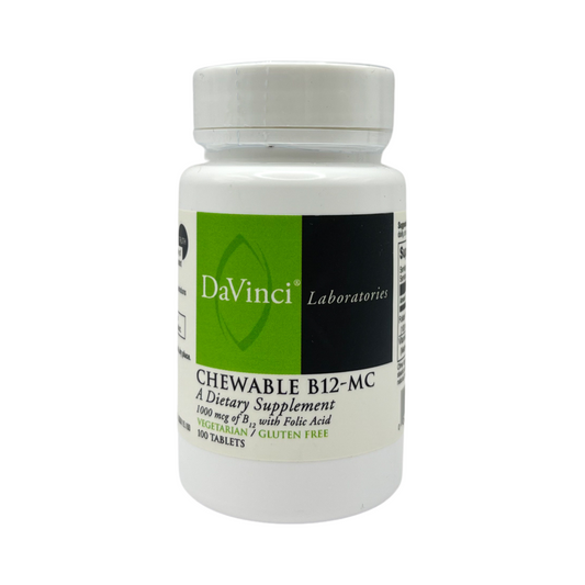 DaVinci Labs Chewable B12-Mc 100 Tablets