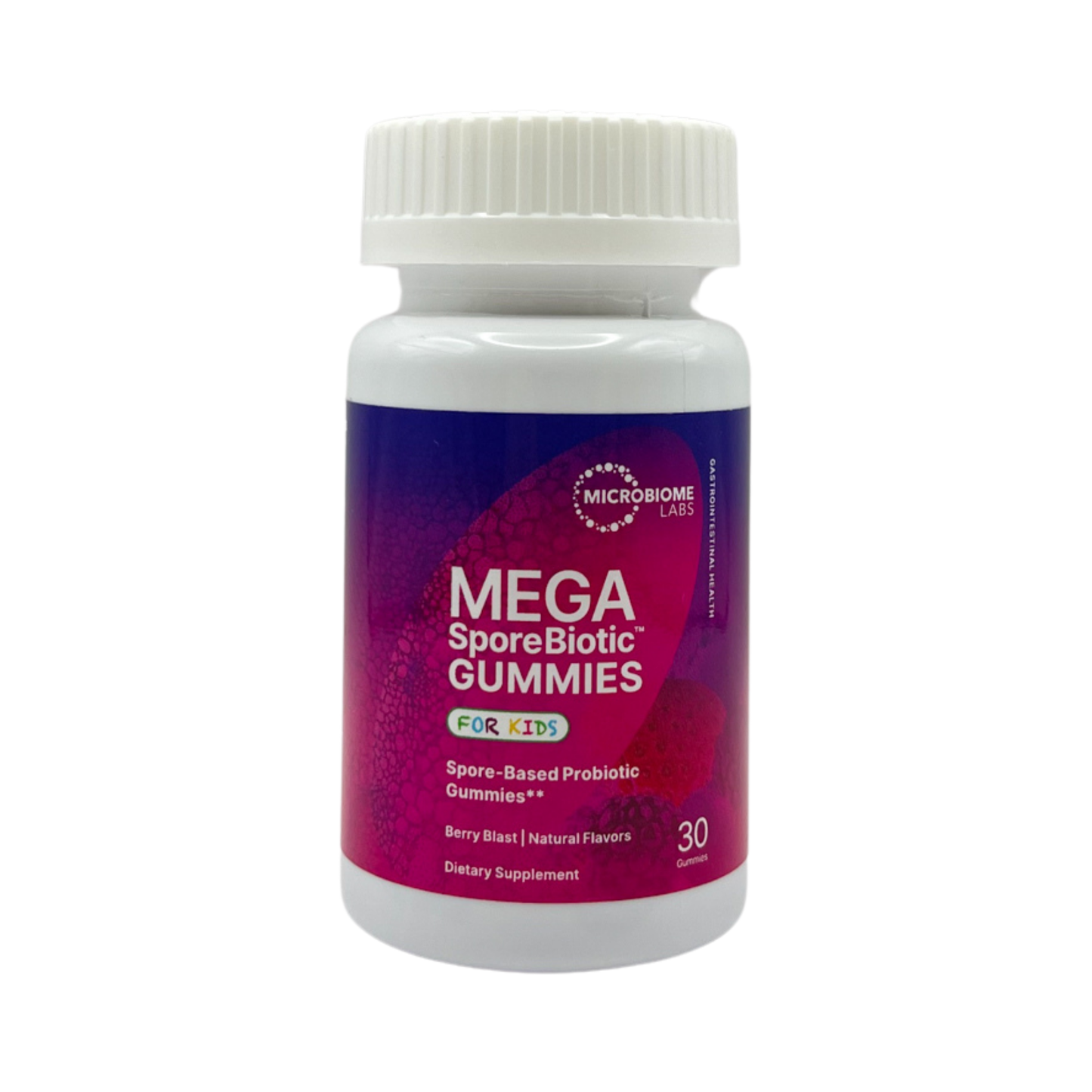 Microbiome Labs: Mega SporeBiotic Gummies For Kids 30 Gummies