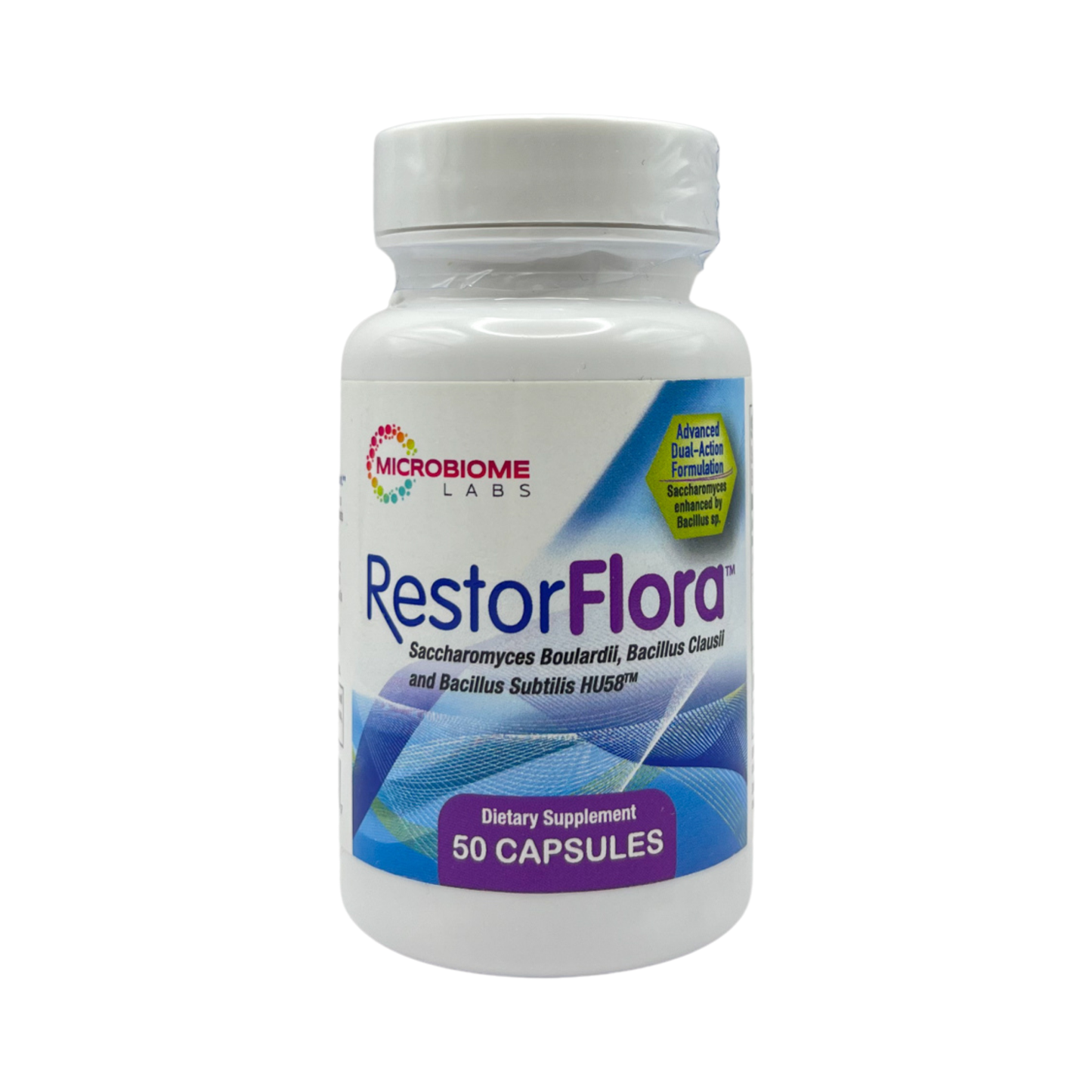 Microbiome Labs: RestorFlora 50 Capsules