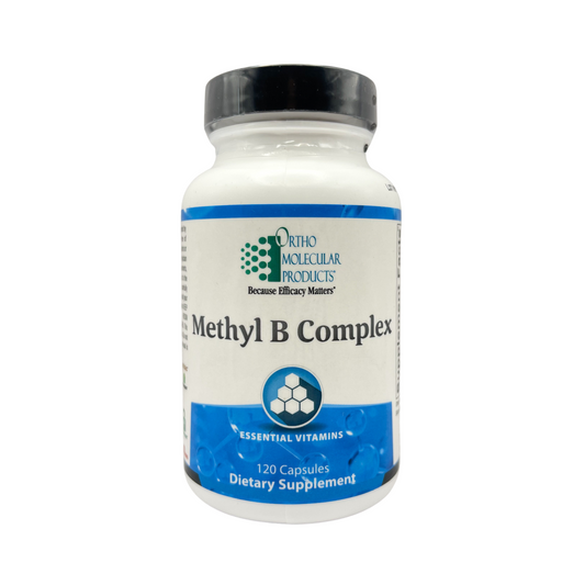 Ortho Molecular: Methyl B Complex 120 capsules