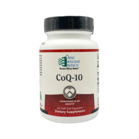 Ortho Molecular: CoQ-10 100mg 30 Capsules