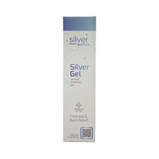 Silver Biotics: Silvergel Wound Dressing Gel- First Aid & Burn Relief