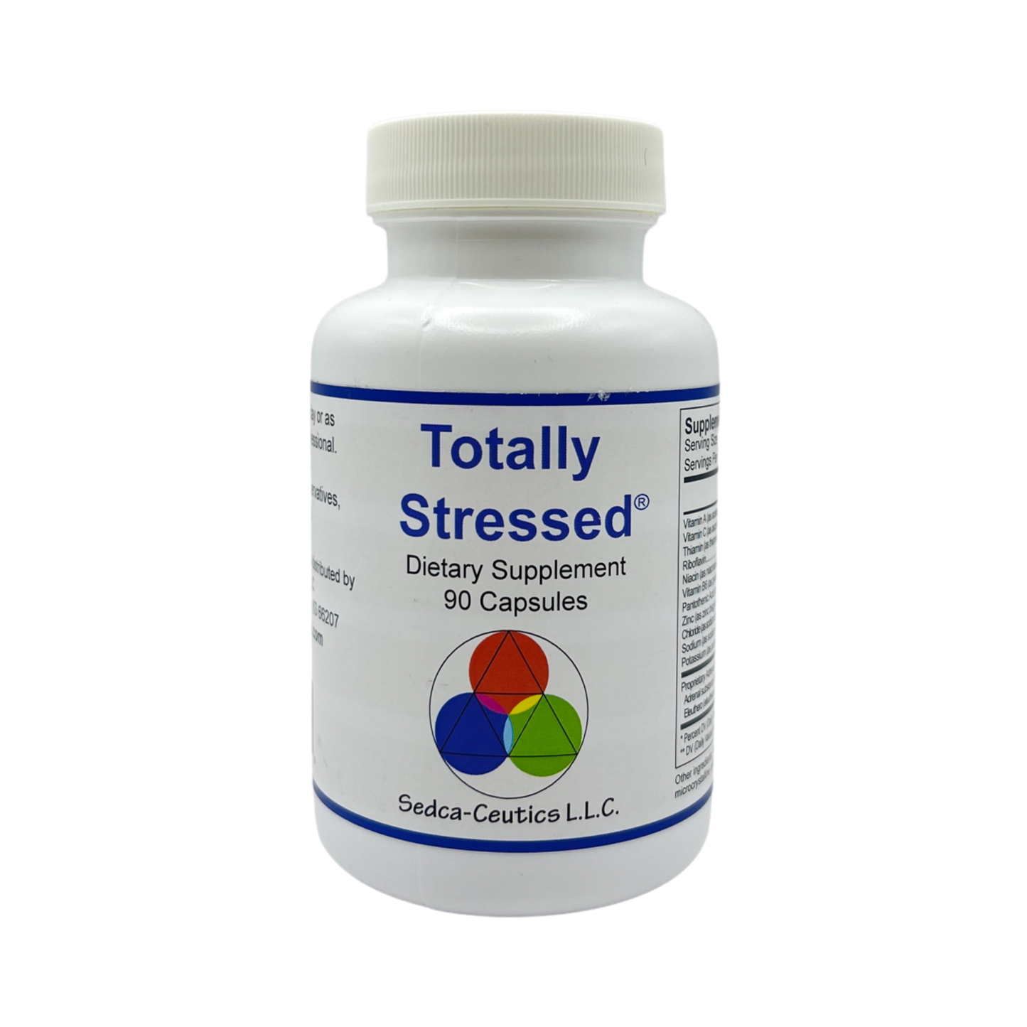 Sedca-Ceutics: Totally Stressed 90 Capsules